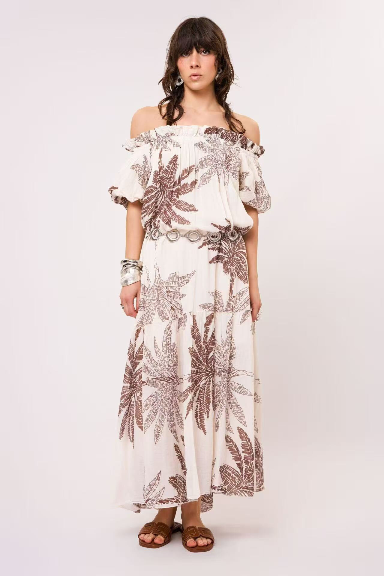 Wholesaler ANNE LOU'S - Long bare shoulder dress