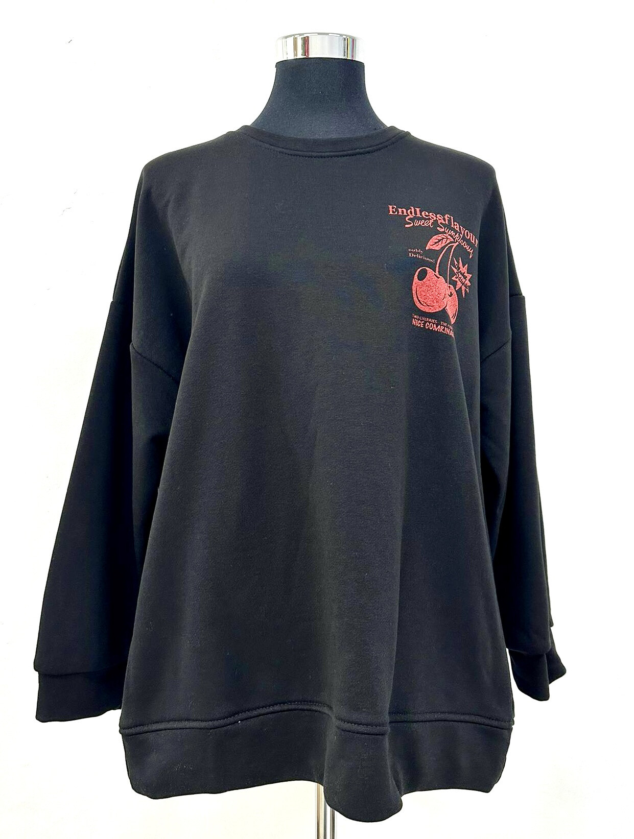 Wholesaler ANNE LOU'S - Cherry sweatshirt