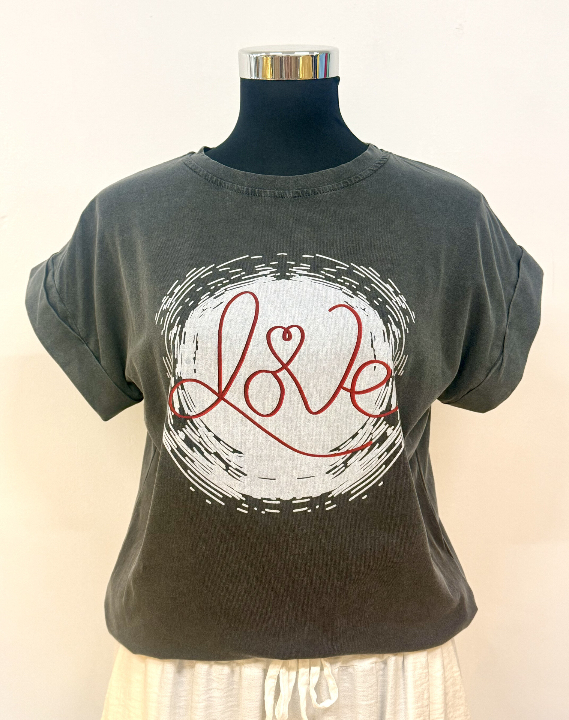 Wholesaler ANNE LOU'S - Faded t-shirt