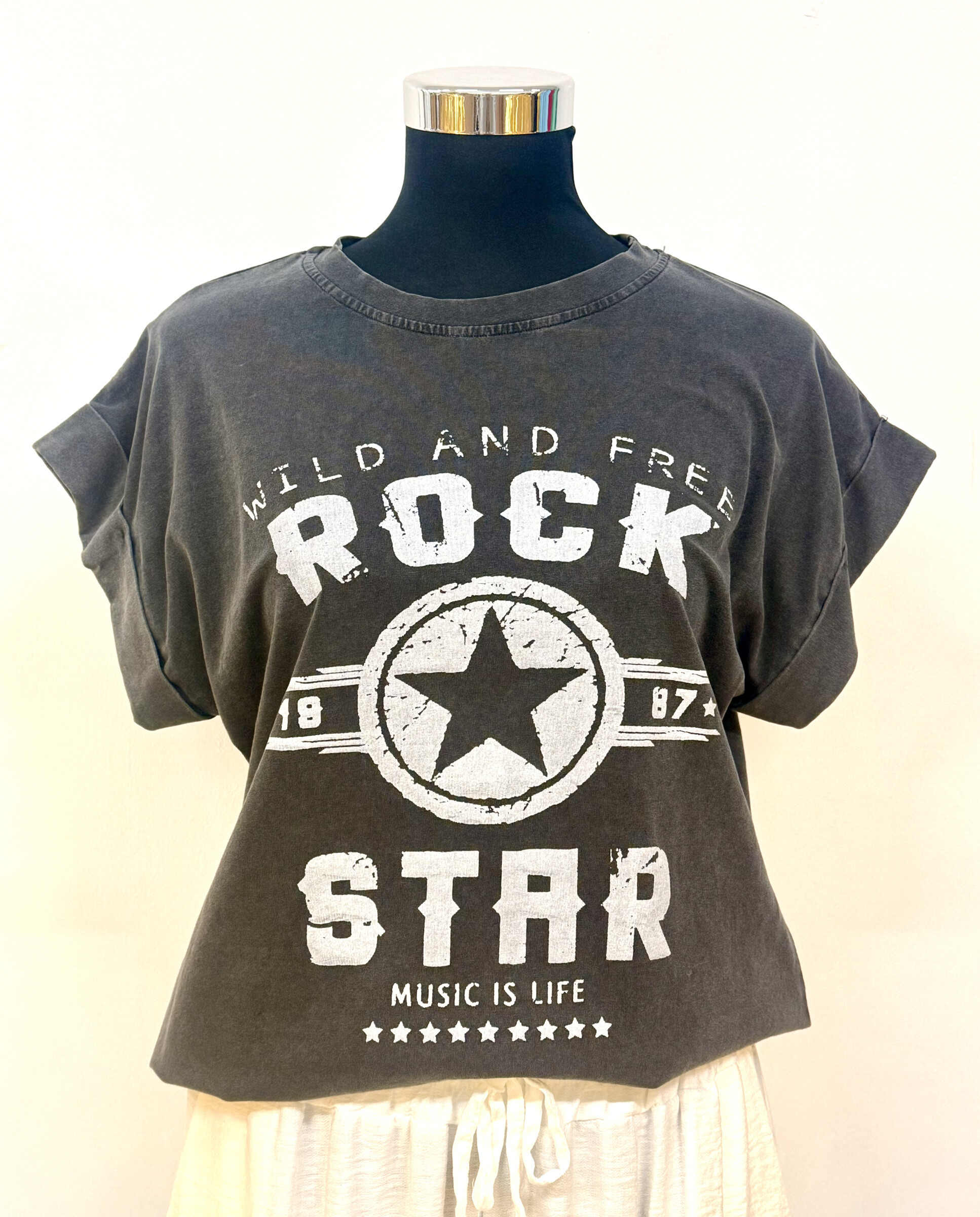 Wholesaler ANNE LOU'S - Faded t-shirt