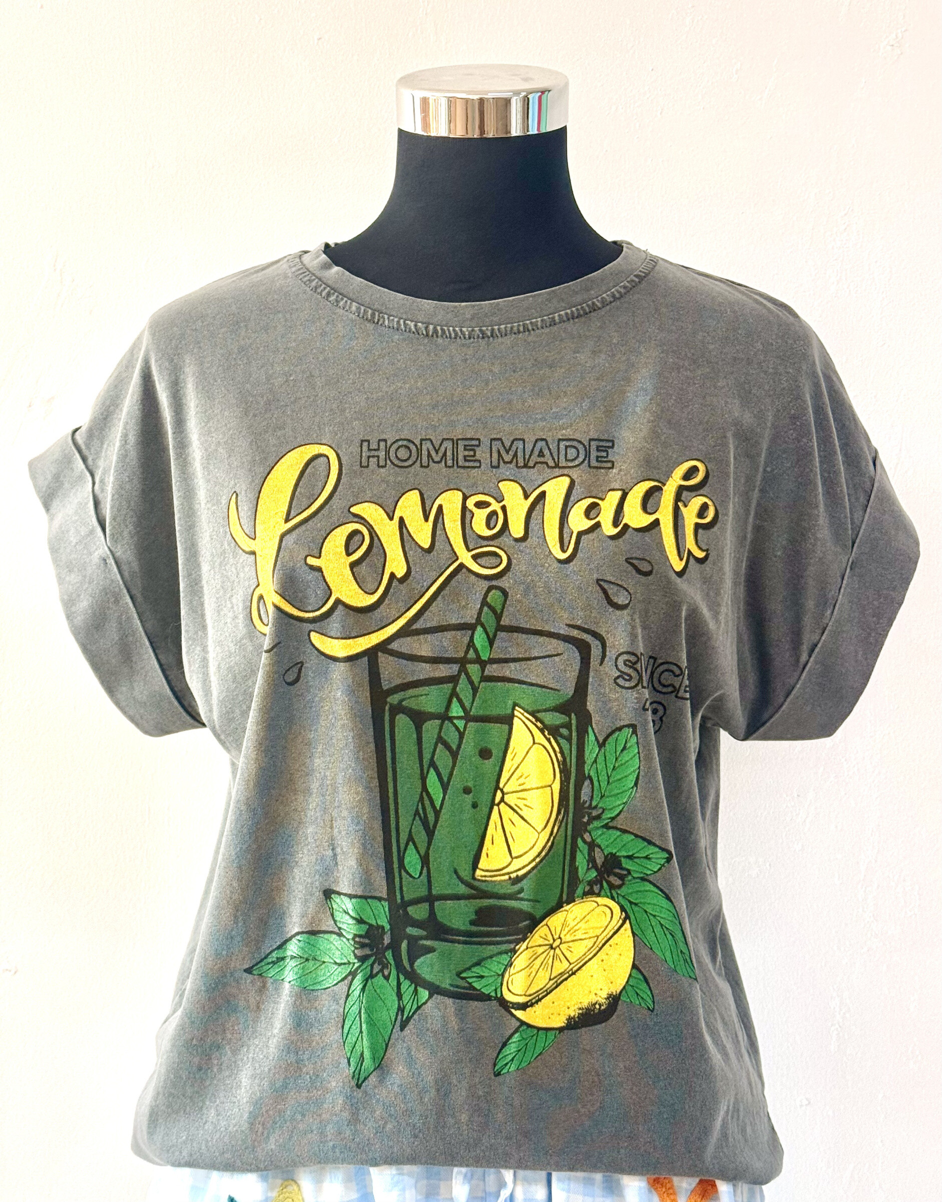 Wholesaler ANNE LOU'S - Lemonade printed t-shirt
