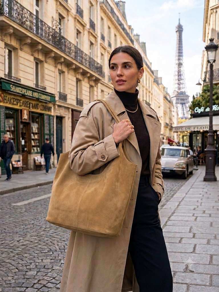 Wholesaler Anoushka (Sacs) - Leather tote bag