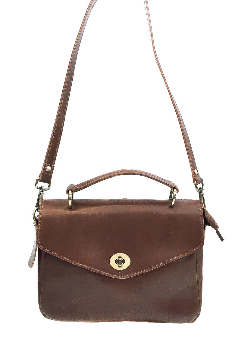 Grossiste Anoushka (Sacs) - Sac cartable en cuir vachette
