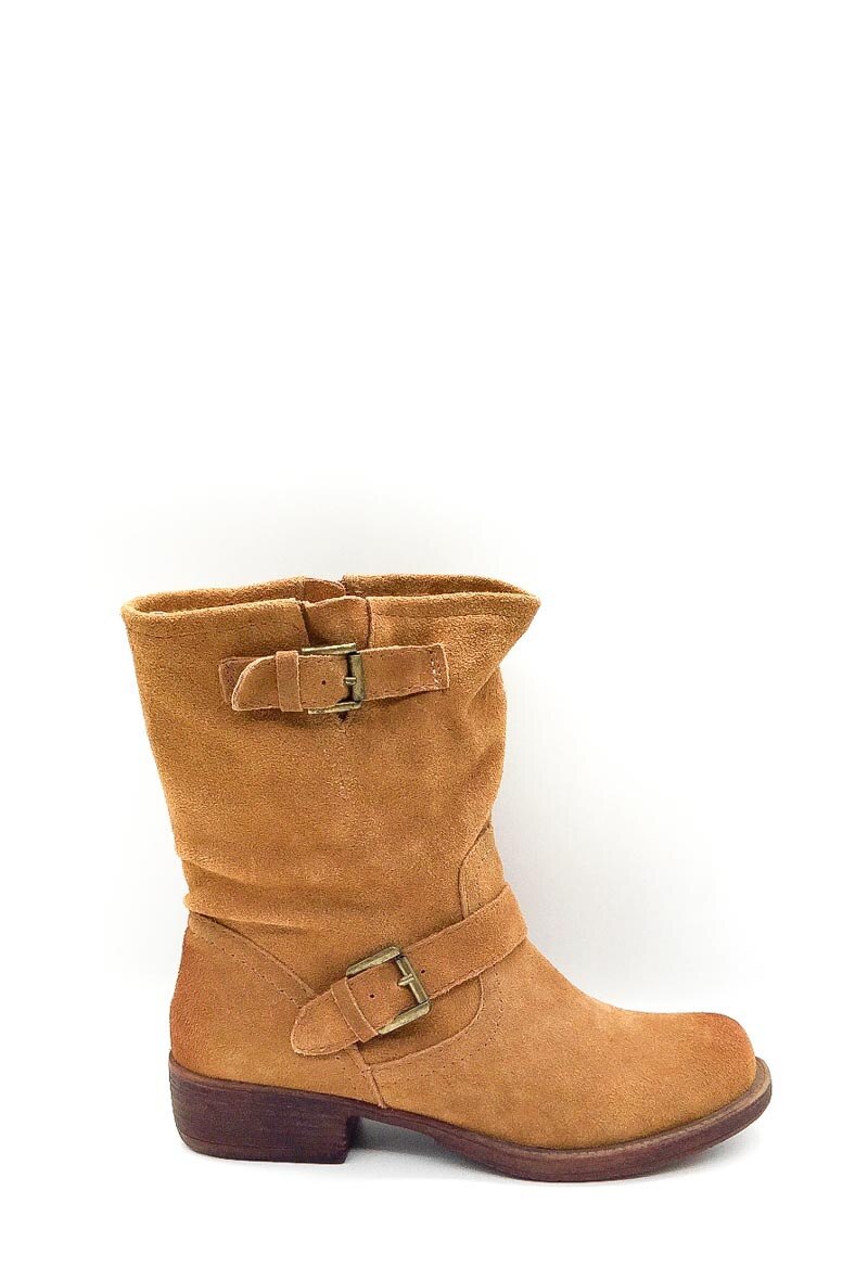 Wholesaler Anoushka (Shoes) - Bottes haute,cuir suèdine avec fermeture éclaire.