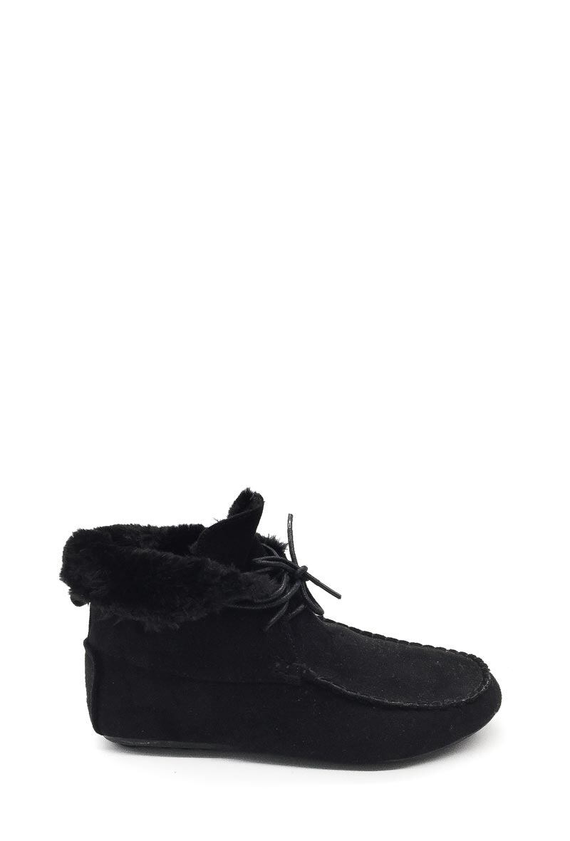 Wholesaler Anoushka (Shoes) - Chaussons fourrées avec chevilles rabatables 
En suédine. Semelle intérieure en cuir