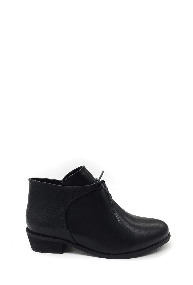 Mayorista Anoushka (Shoes) - Botines de cuero sintético. Con cordones. Plantilla de cuero