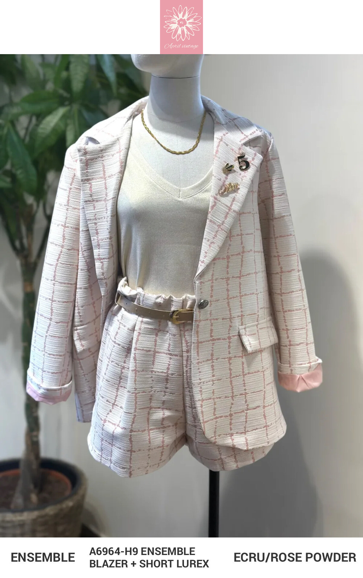 Wholesaler APRIL VINTAGE - Monique ensemble