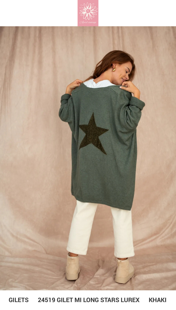 Wholesaler APRIL VINTAGE - STAR VEST