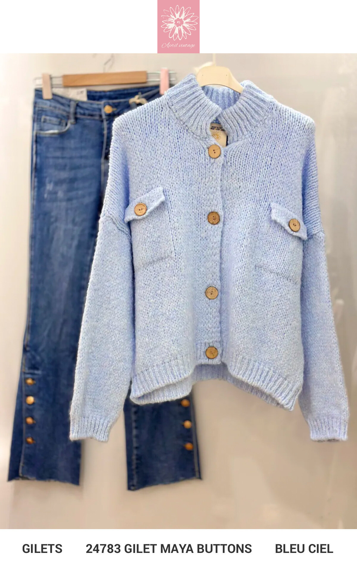 Wholesaler APRIL VINTAGE - MAYA VEST