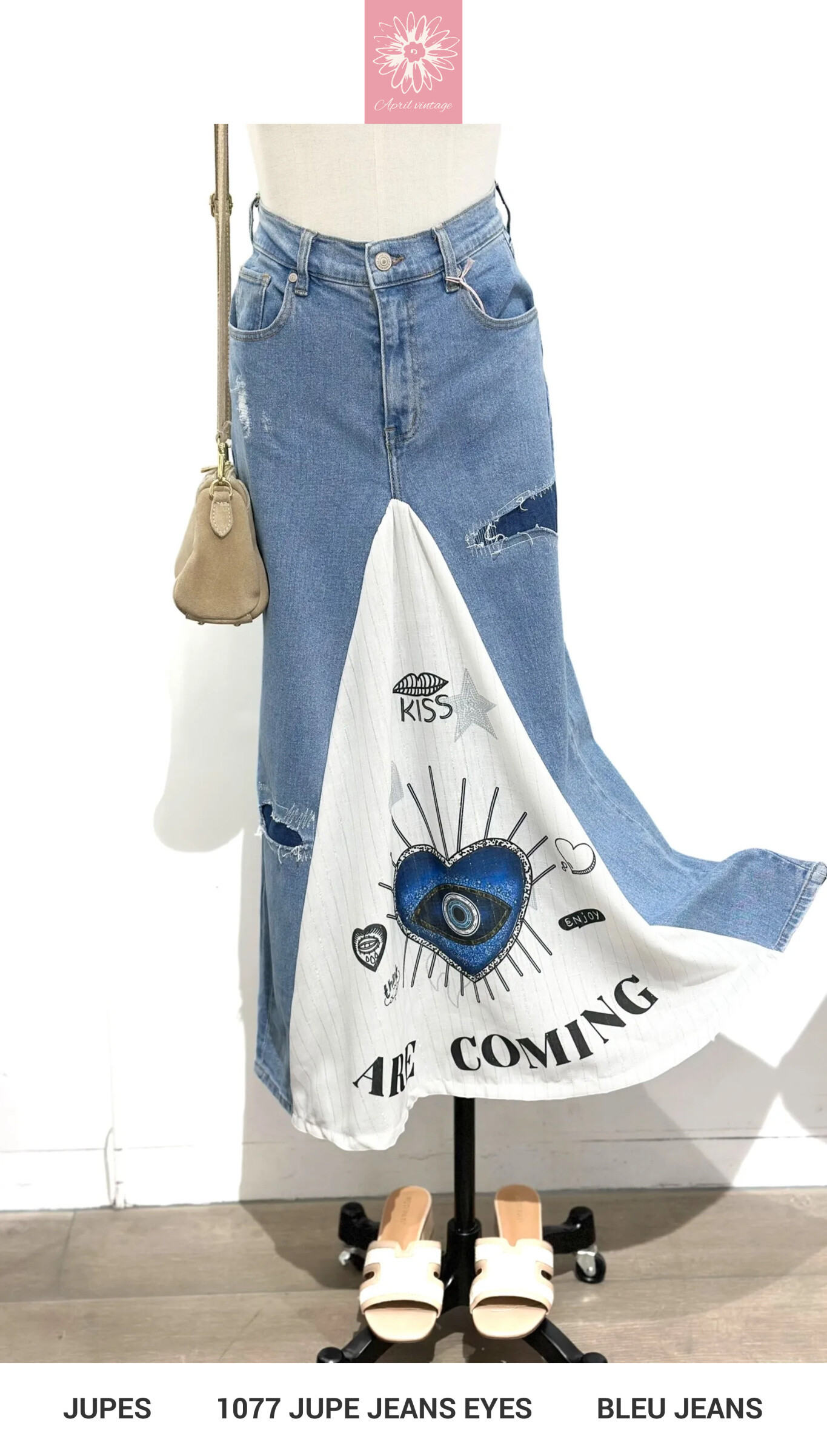 Wholesaler APRIL VINTAGE - Eye skirt