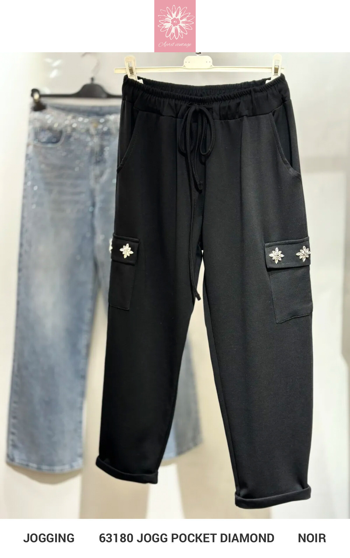 Wholesaler APRIL VINTAGE - JOGG POCKET DIAMOND