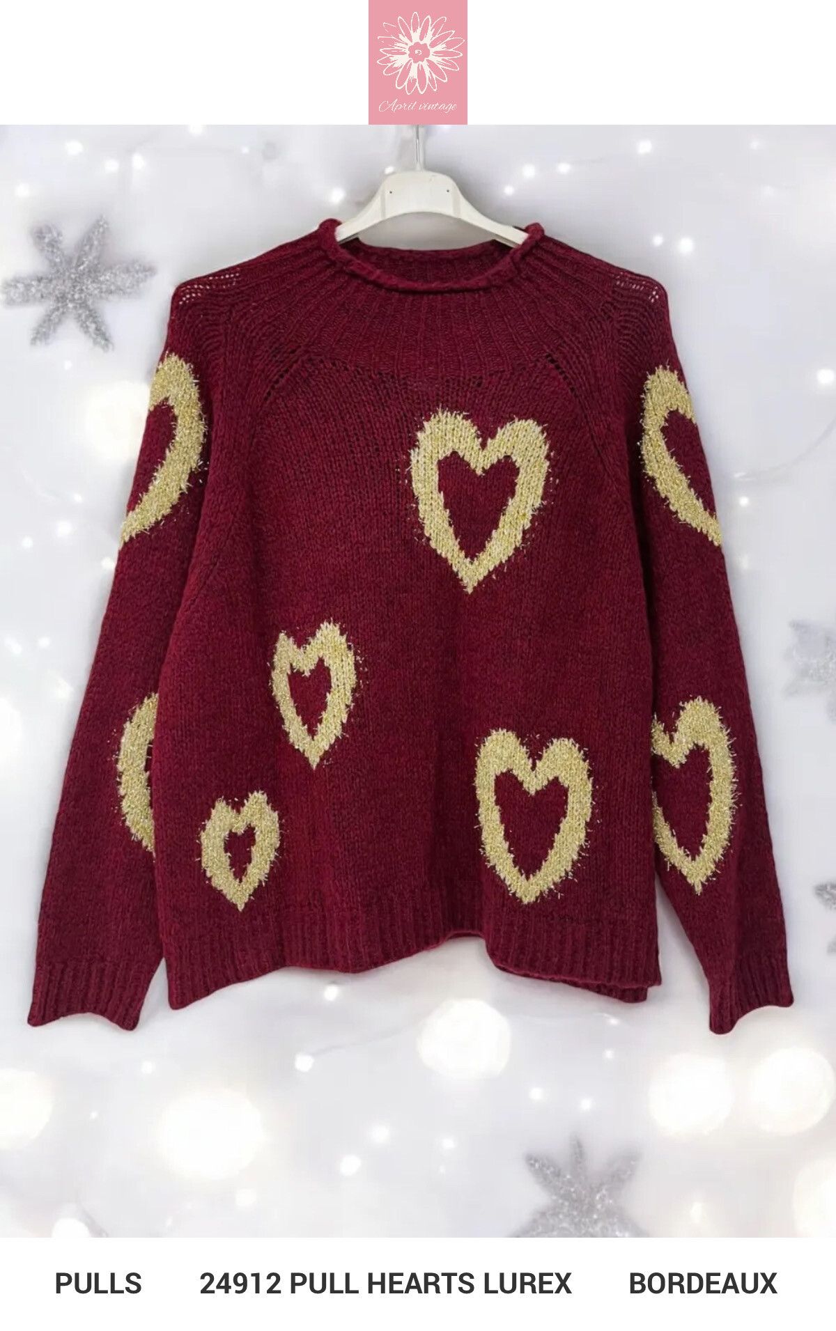 Wholesaler APRIL VINTAGE - LEANA SWEATER