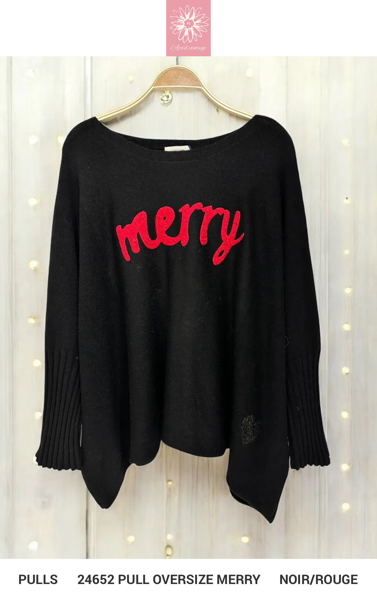 Wholesaler APRIL VINTAGE - MERRY SWEATER