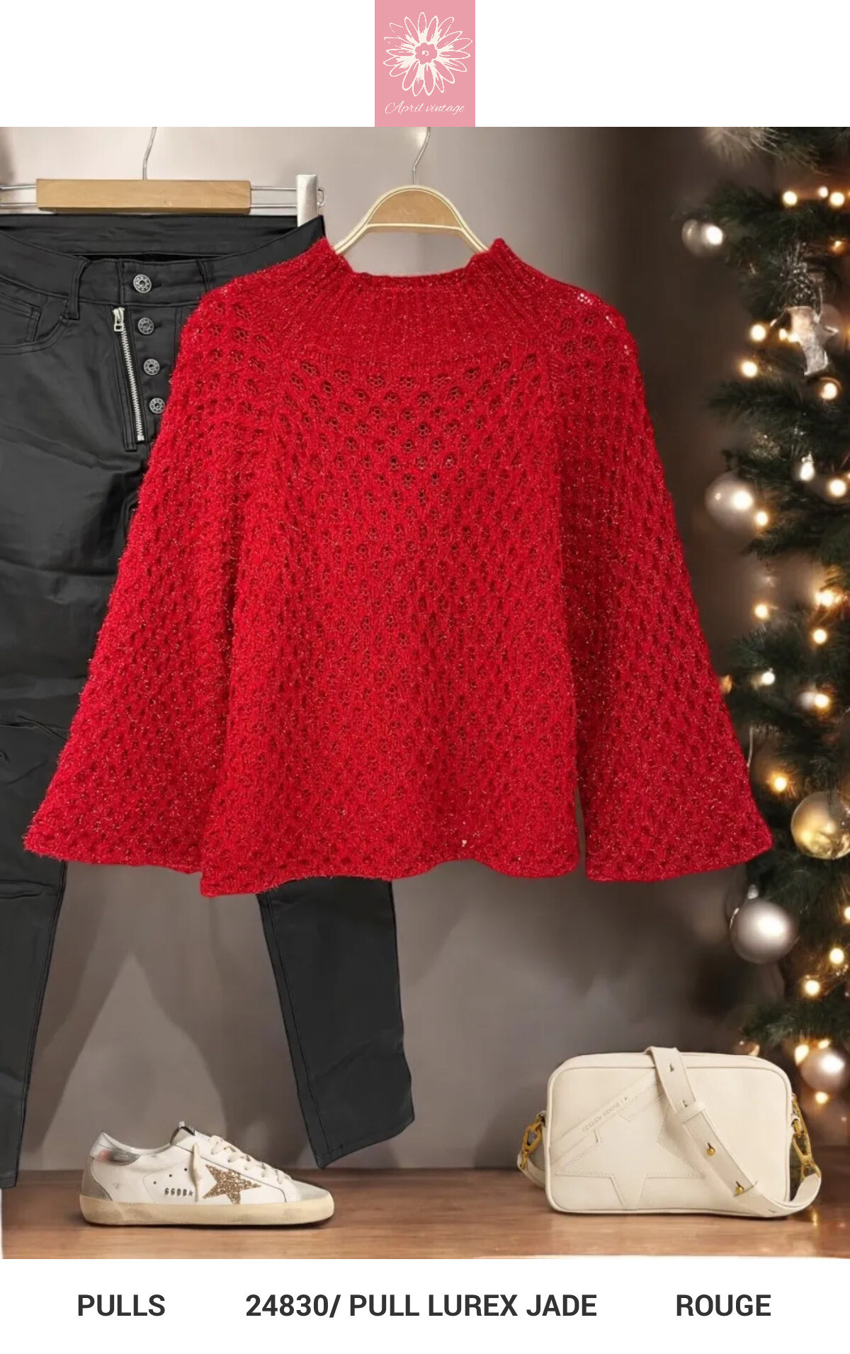 Wholesaler APRIL VINTAGE - JADE SWEATER