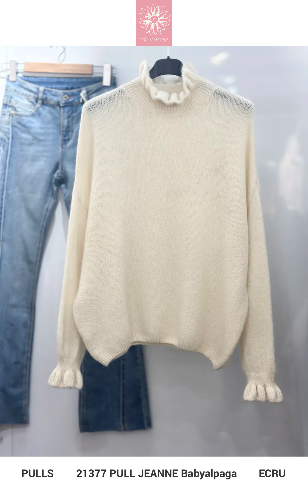 Wholesaler APRIL VINTAGE - JEANNE SWEATER