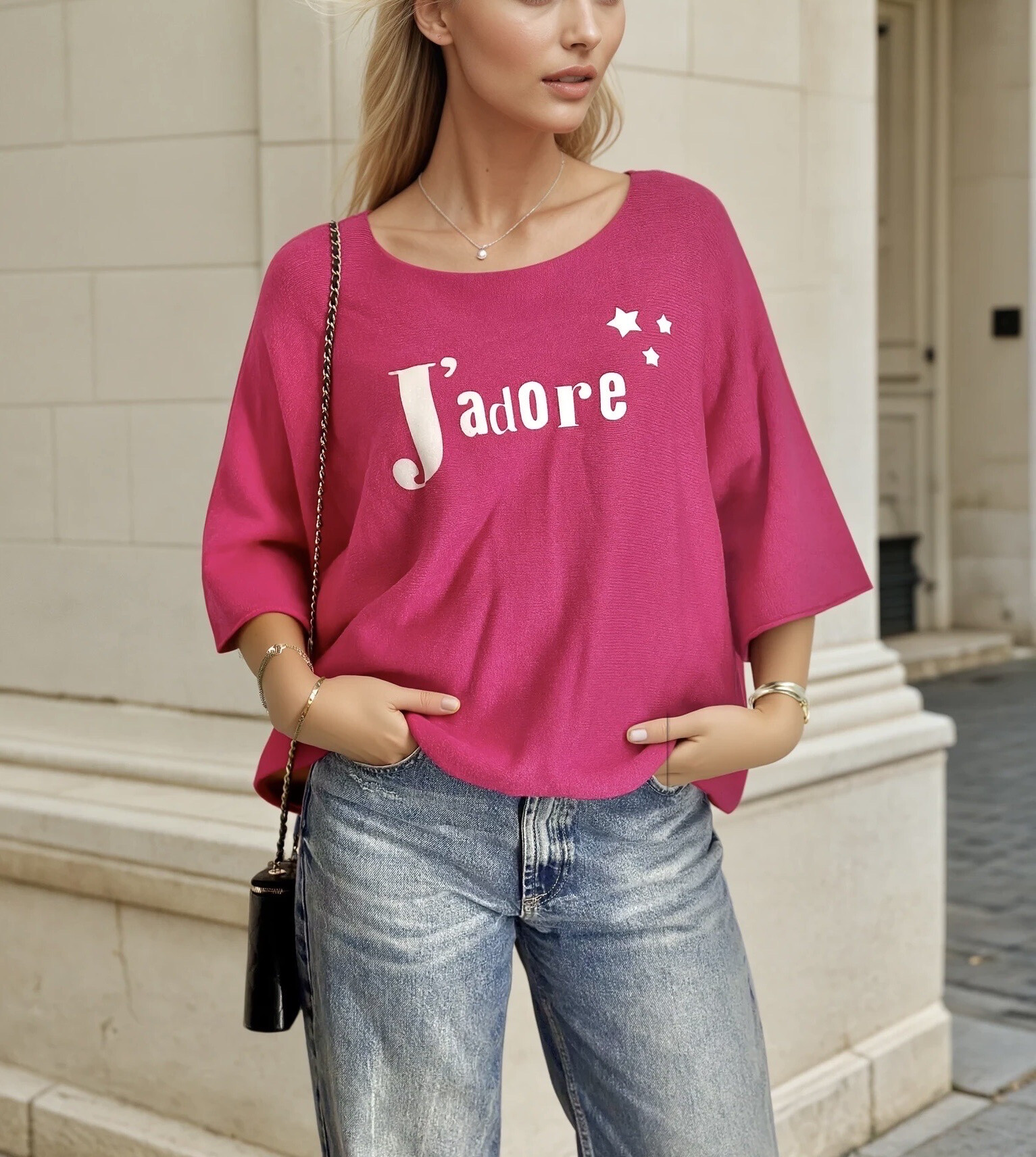 Wholesaler APRIL VINTAGE - Jadore stars sweater