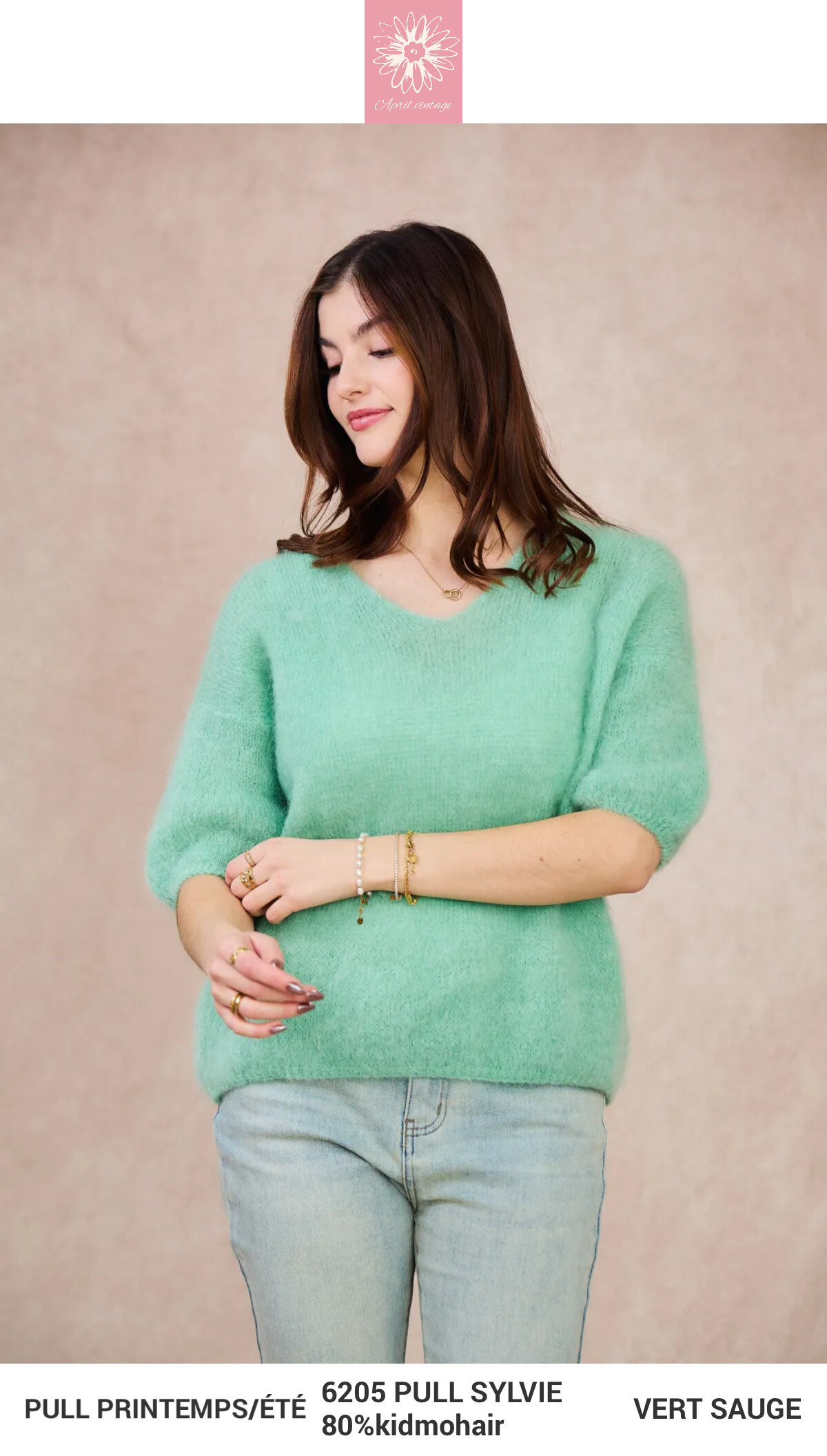 Wholesaler APRIL VINTAGE - SYLVIE SWEATER