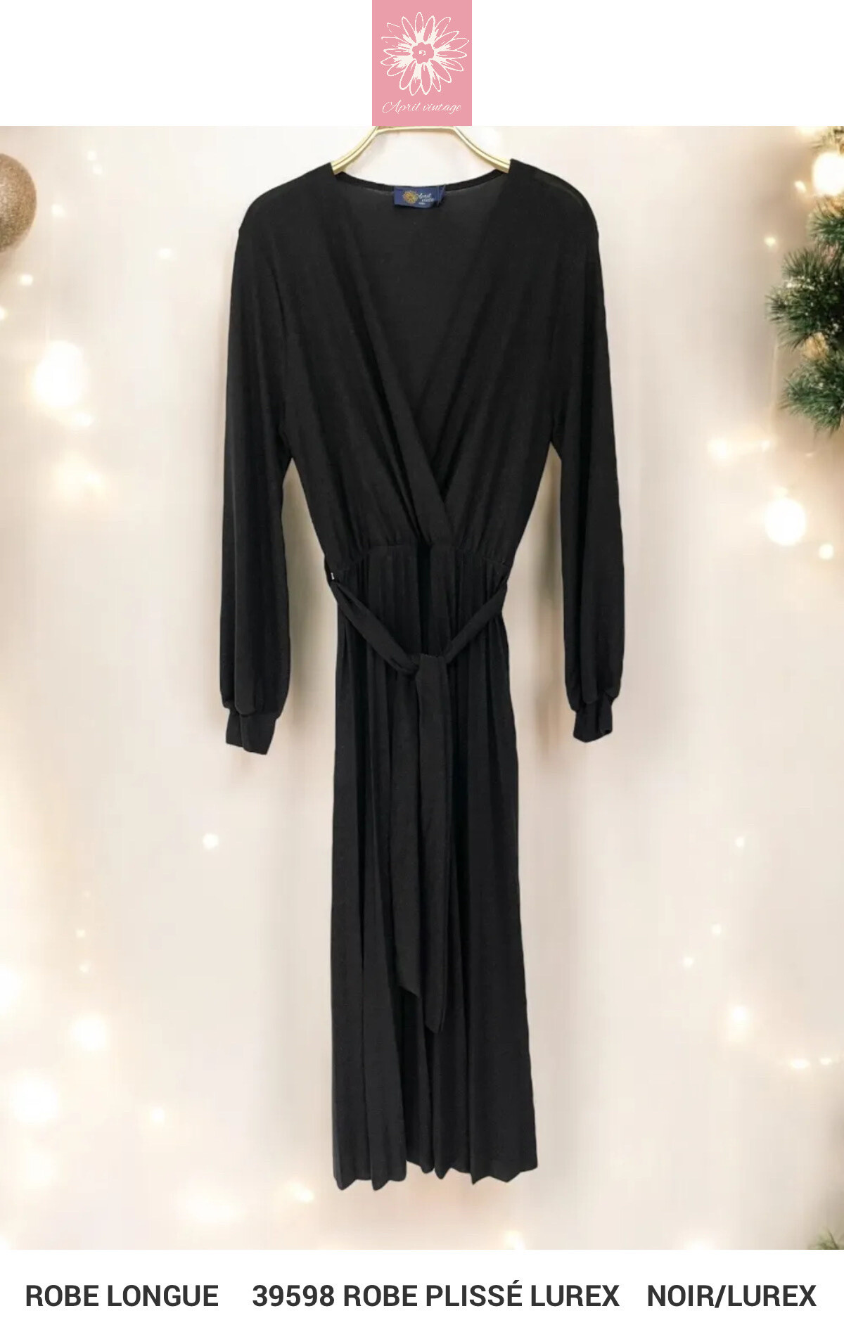 Wholesaler APRIL VINTAGE - BERNADETTE DRESS