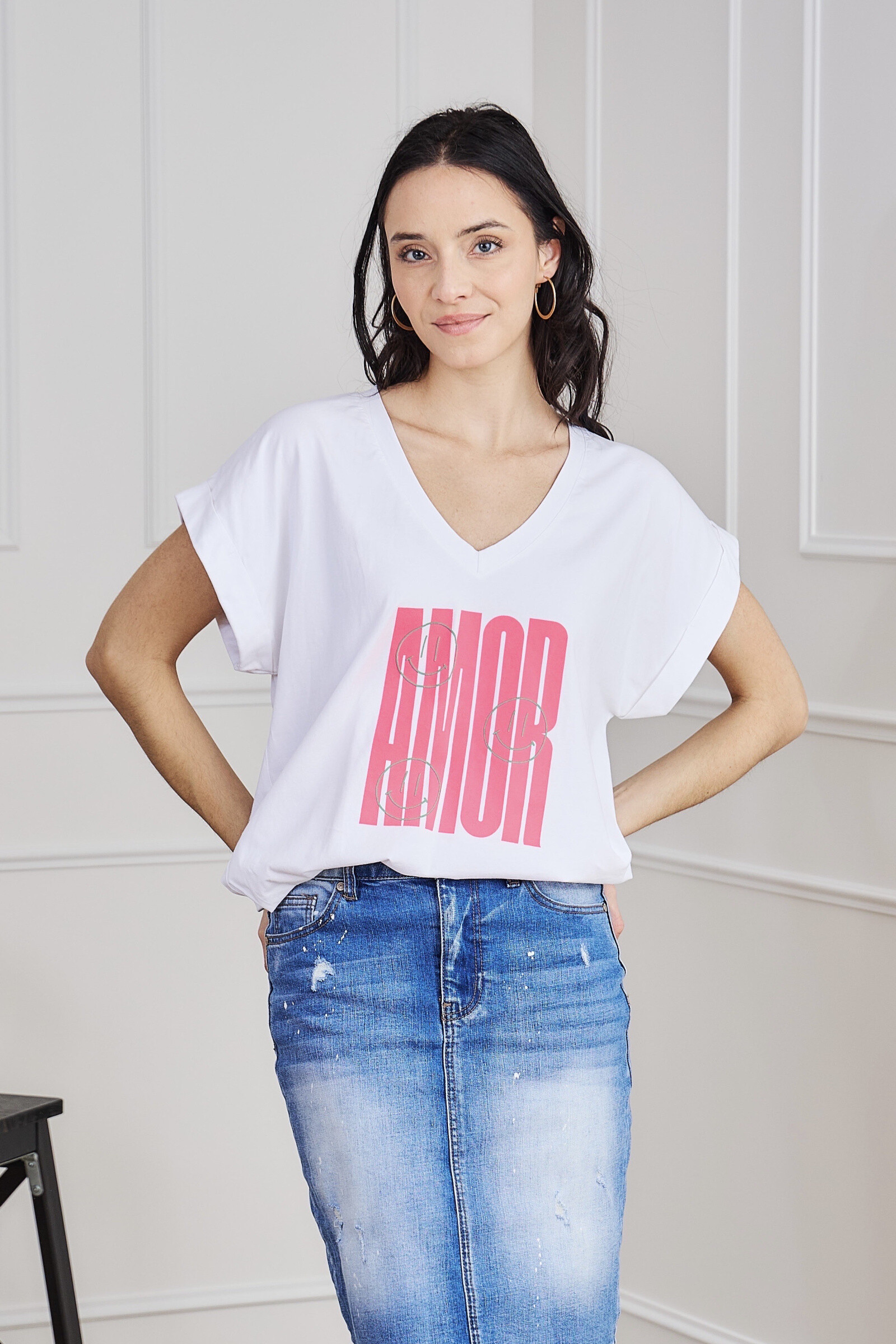 Wholesaler APRIL VINTAGE - Amor Smile T-shirt