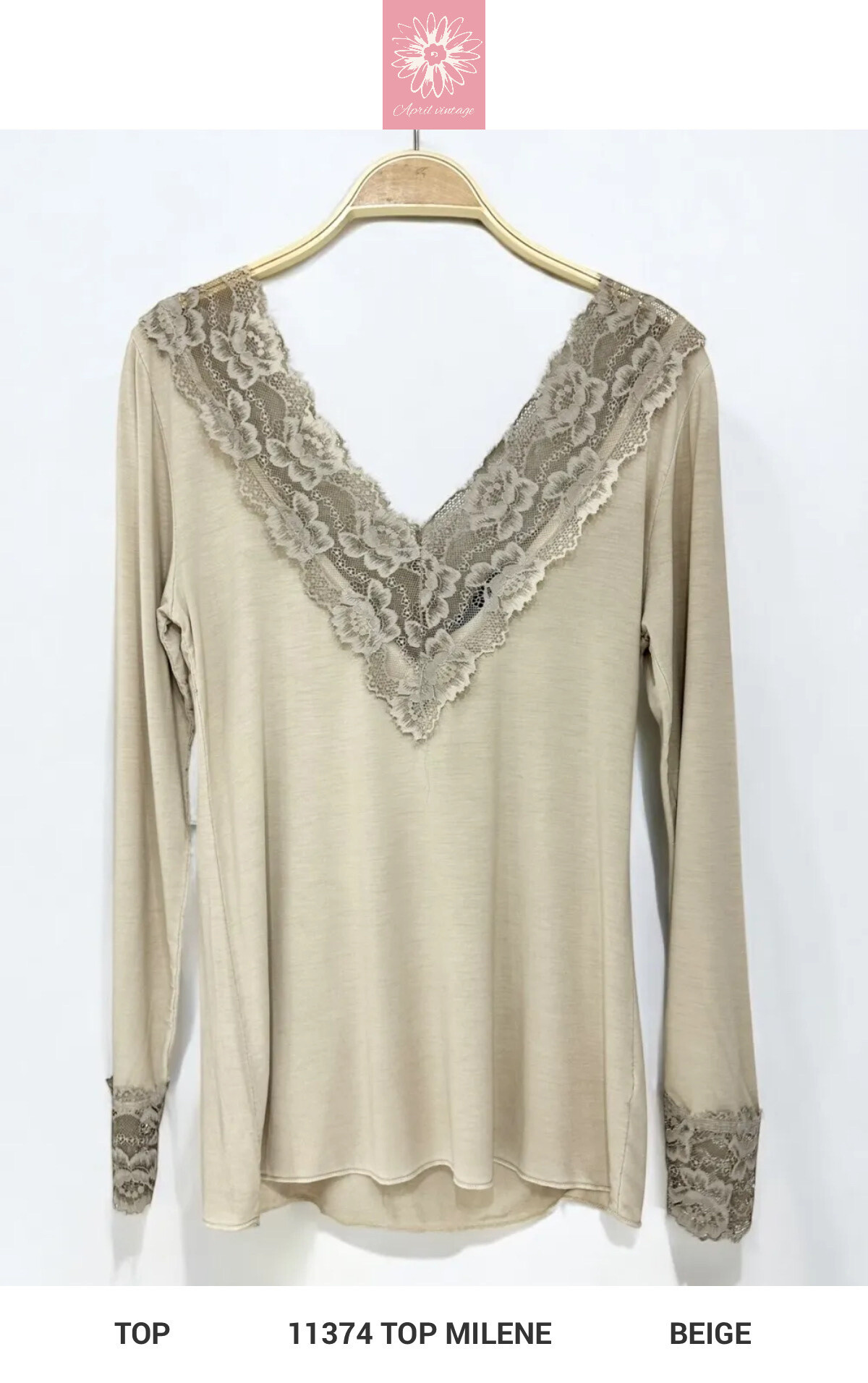 Wholesaler APRIL VINTAGE - TOP MILENE