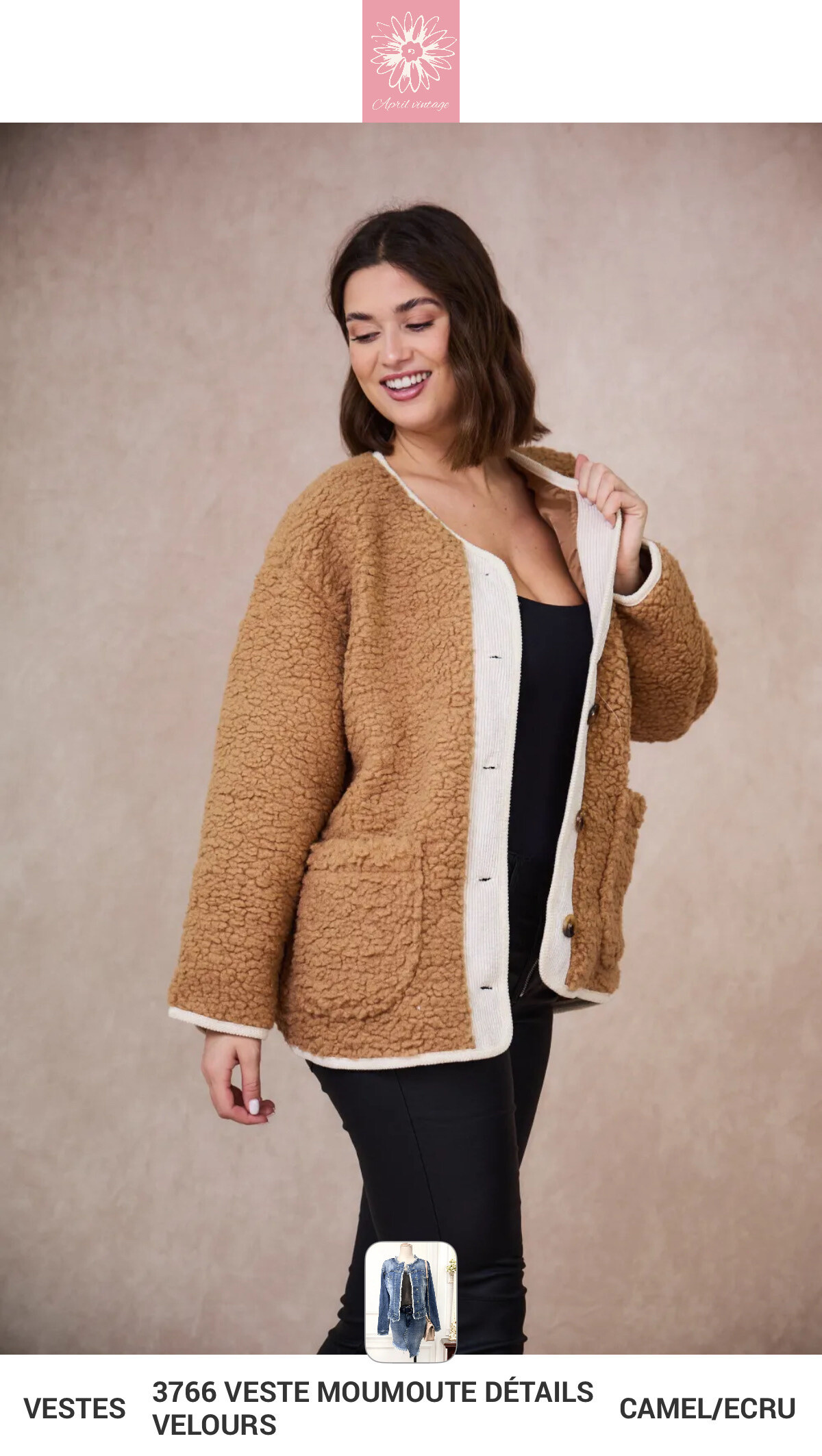 Wholesaler APRIL VINTAGE - MOLINA JACKET