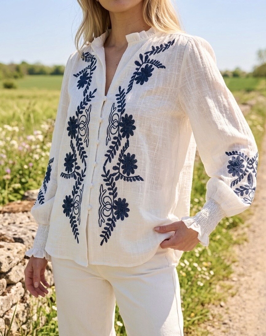 Grossista Archie Love - Camicia ricamata