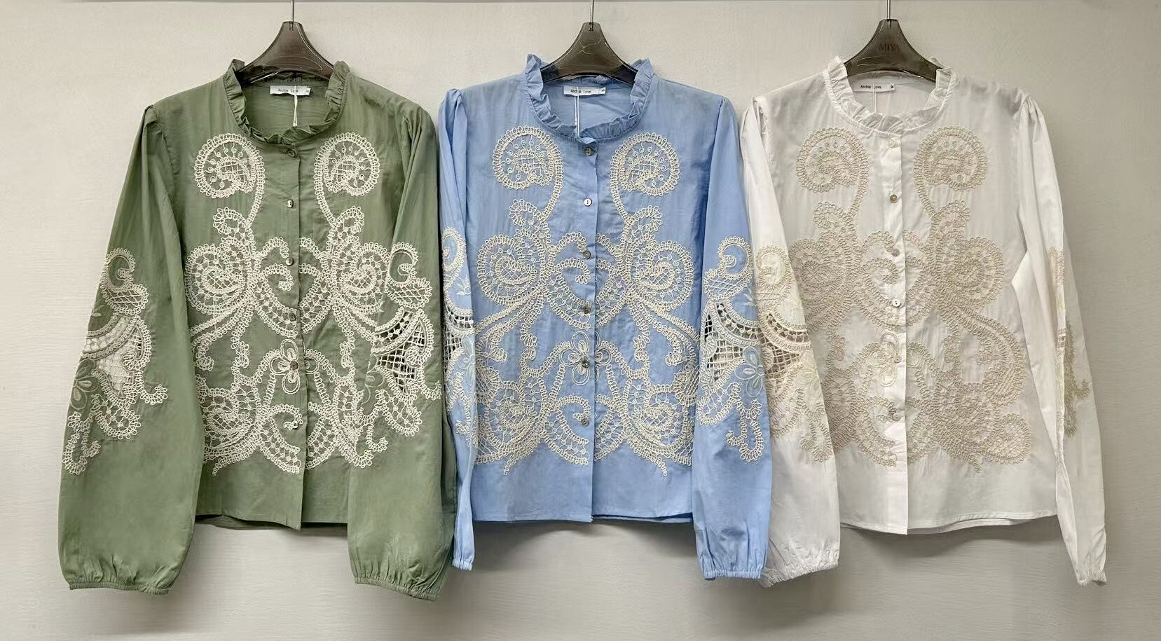 Wholesaler Archie Love - embroidered blouse