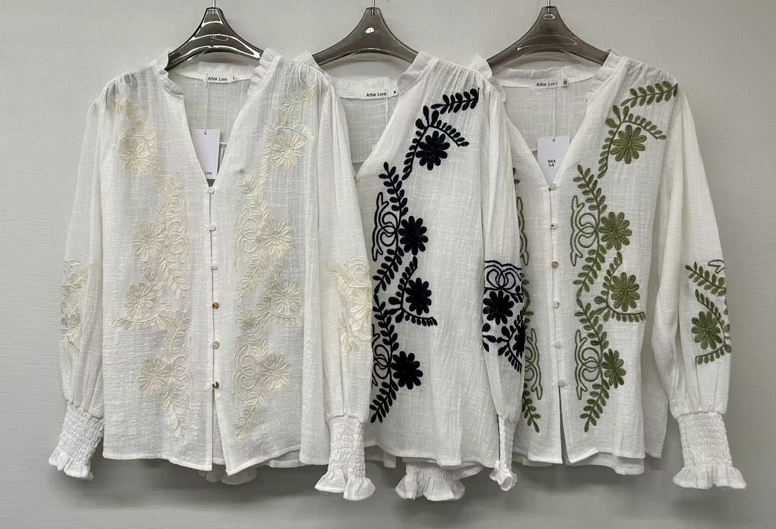 Wholesaler Archie Love - embroidered blouse