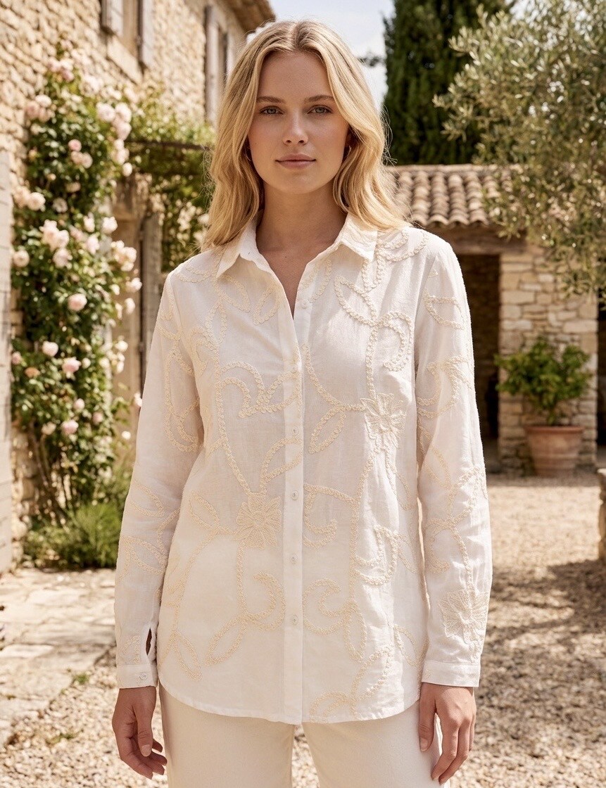 Mayorista Archie Love - Camisa bordada