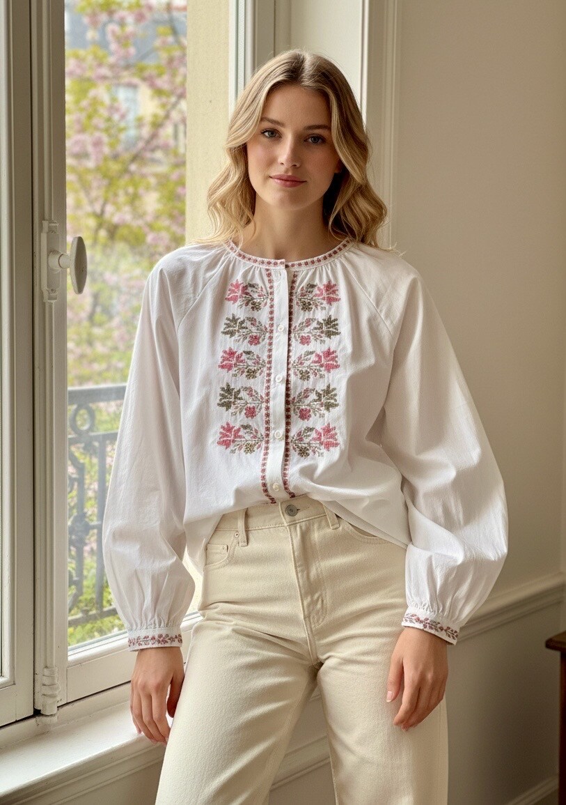 Grossista Archie Love - Camicia ricamata