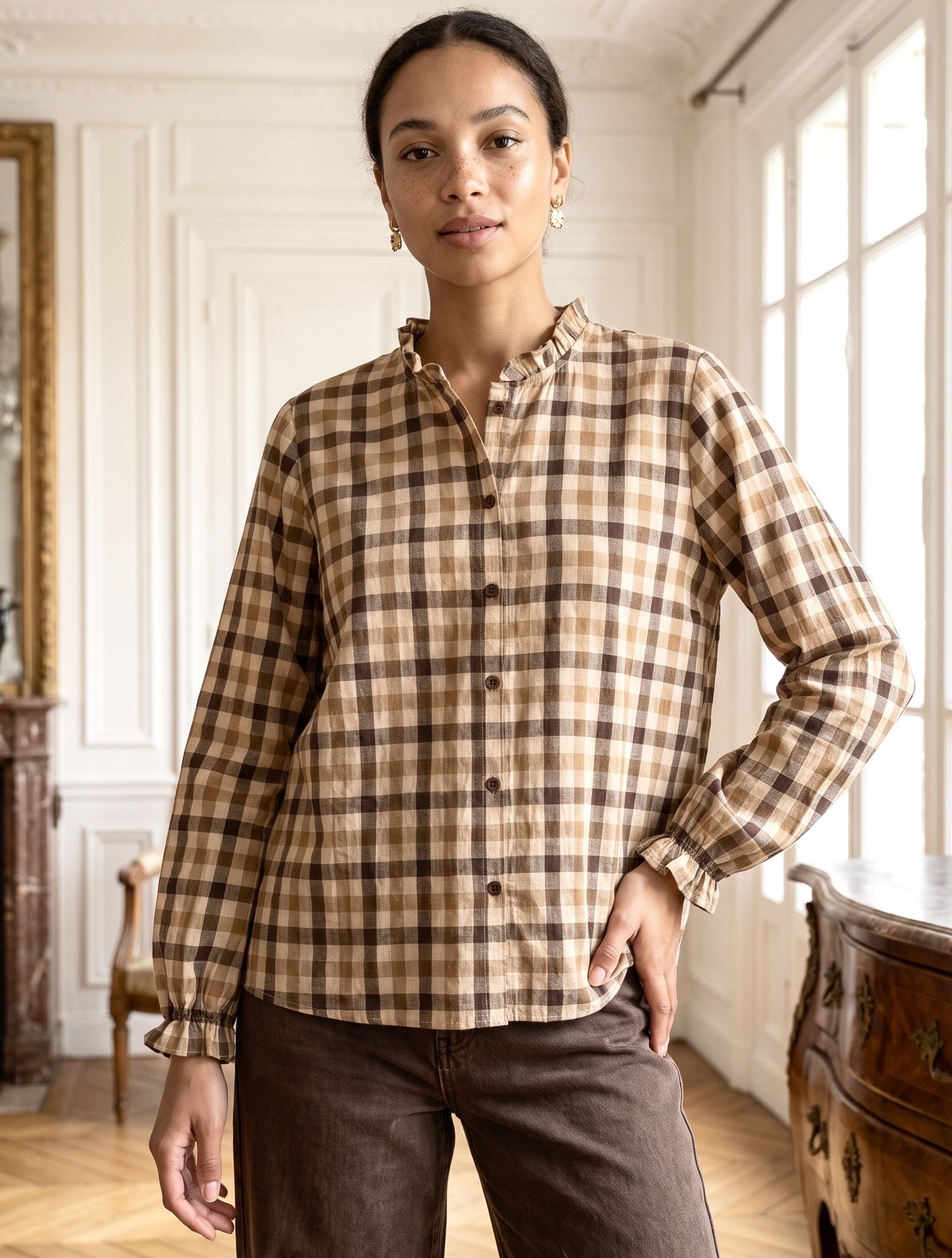 Grossiste Archie Love - Chemise à carreaux