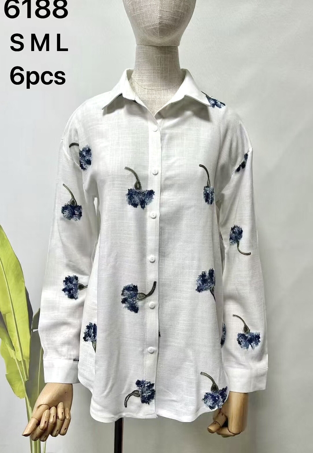 Wholesaler Archie Love - embroidered shirt