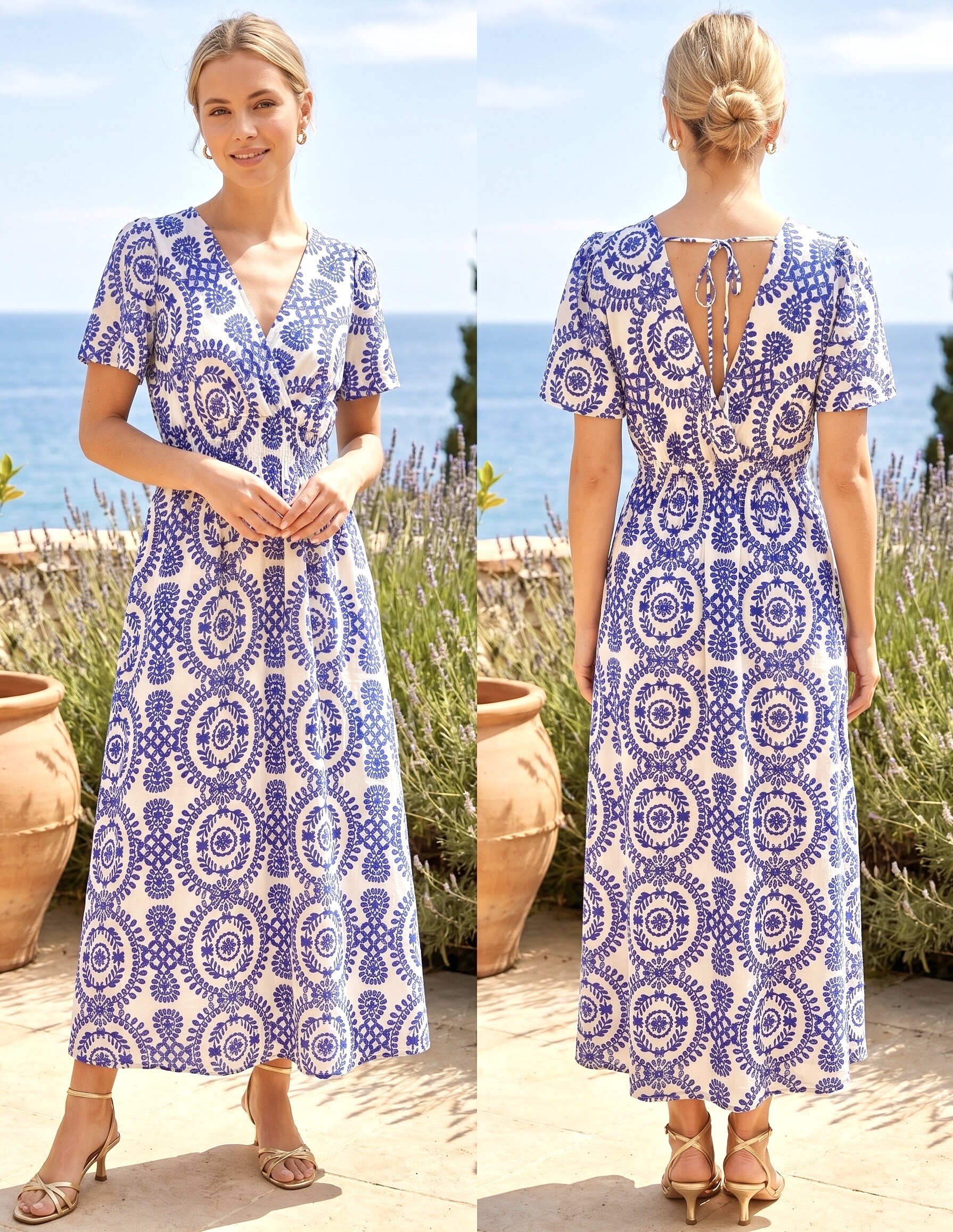 Wholesaler Archie Love - Long printed dress