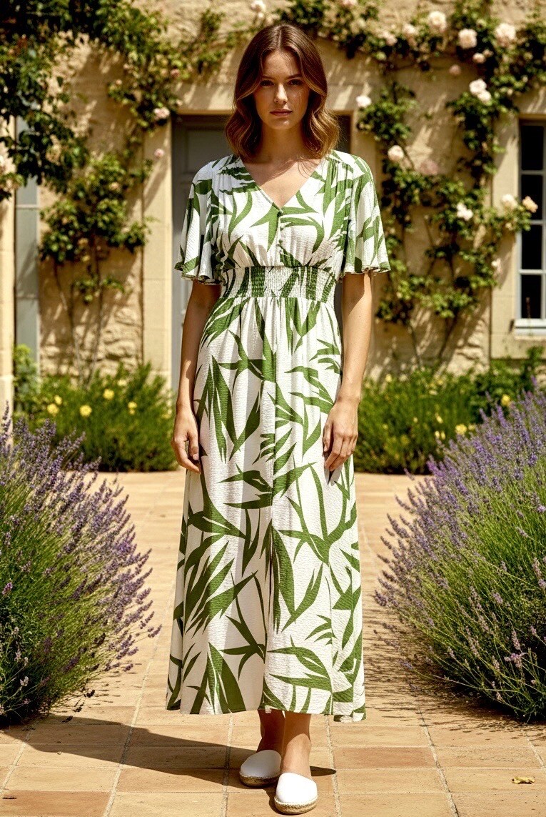 Wholesaler Archie Love - Elegant printed long dress