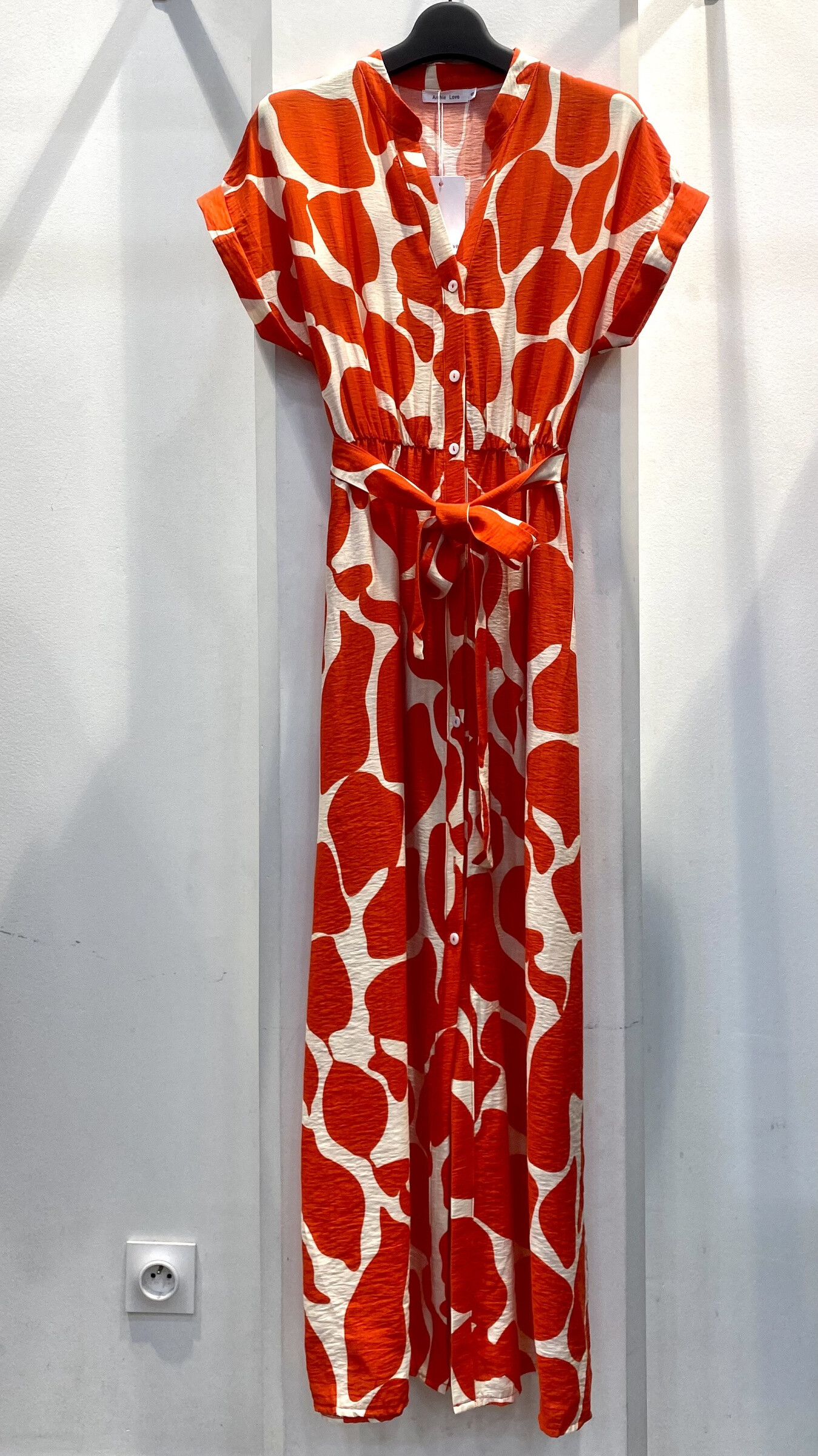 Wholesaler Archie Love - Long shirt dress printed