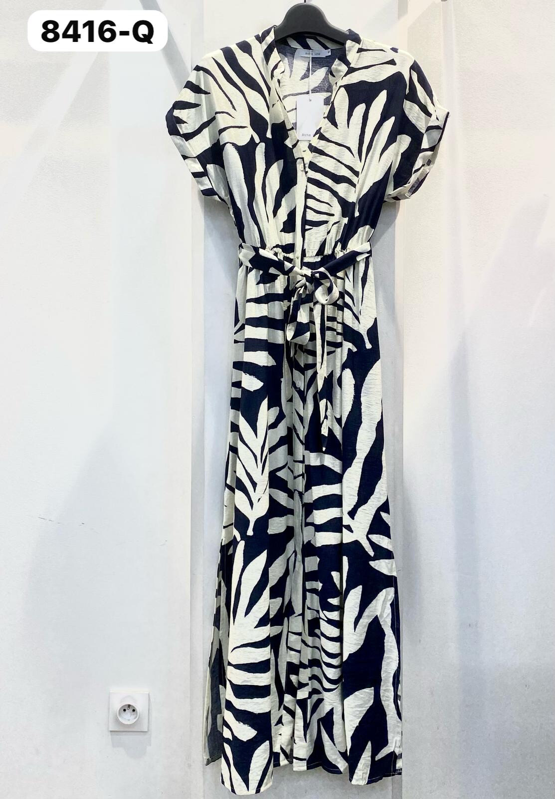 Wholesaler Archie Love - Long shirt dress printed