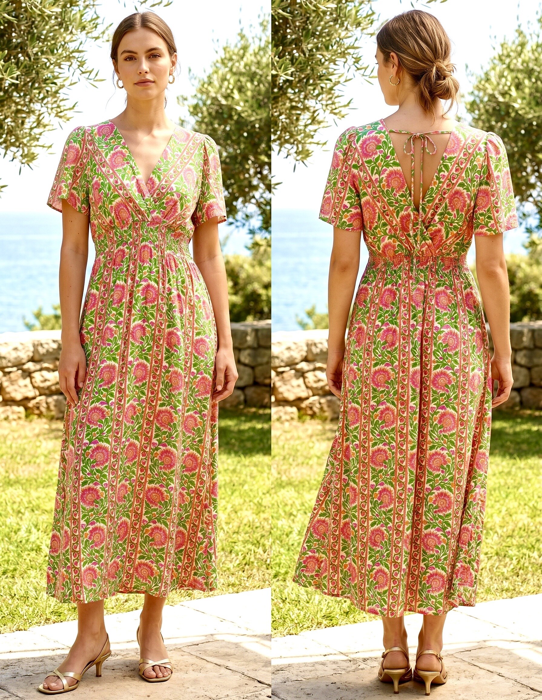 Wholesaler Archie Love - Long printed dress