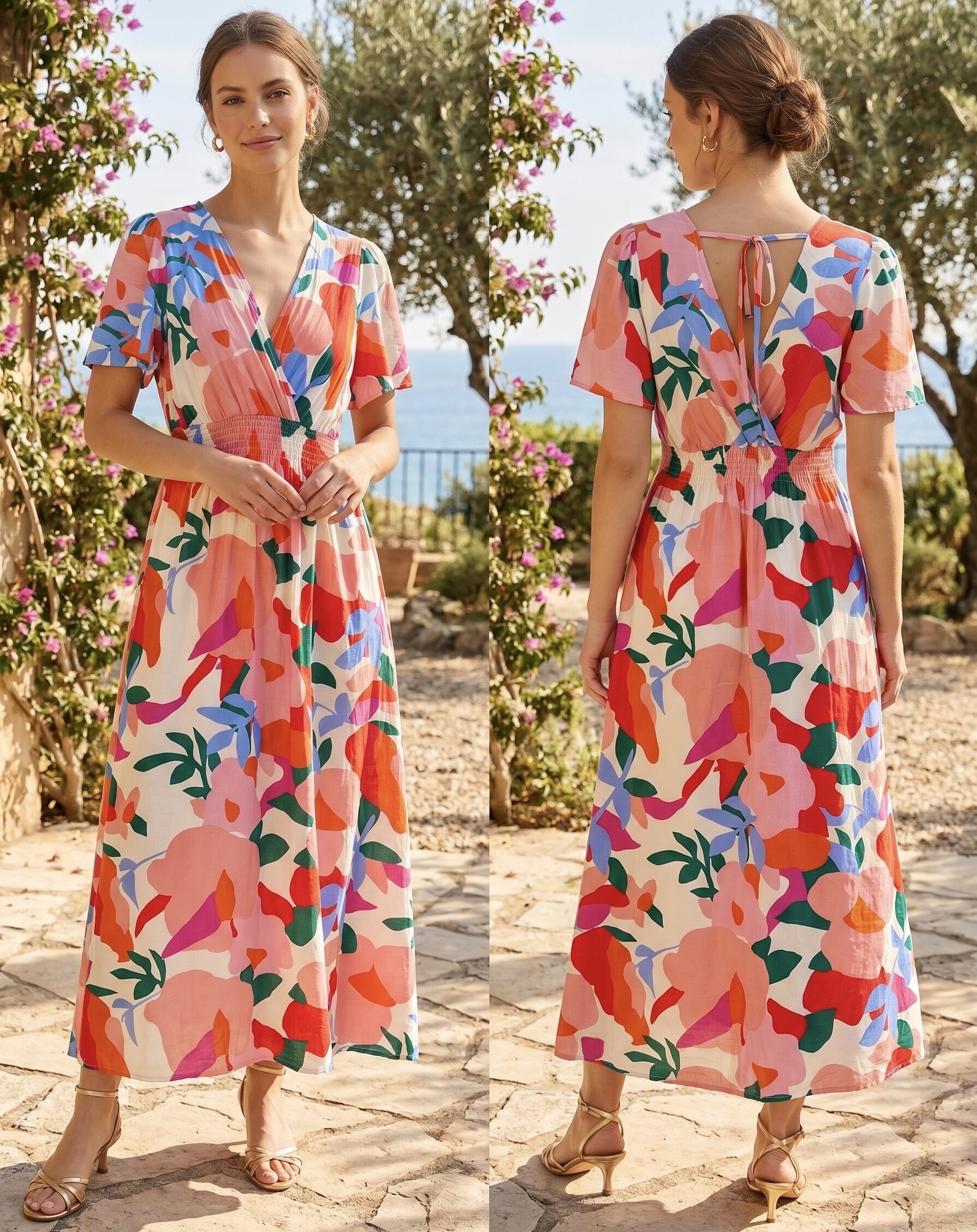 Wholesaler Archie Love - Long printed dress