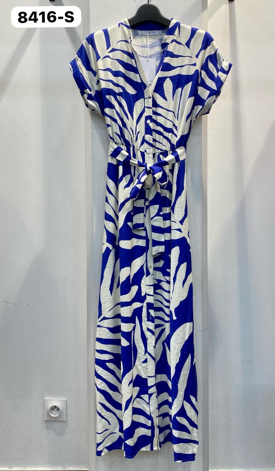 Wholesaler Archie Love - Long shirt dress printed