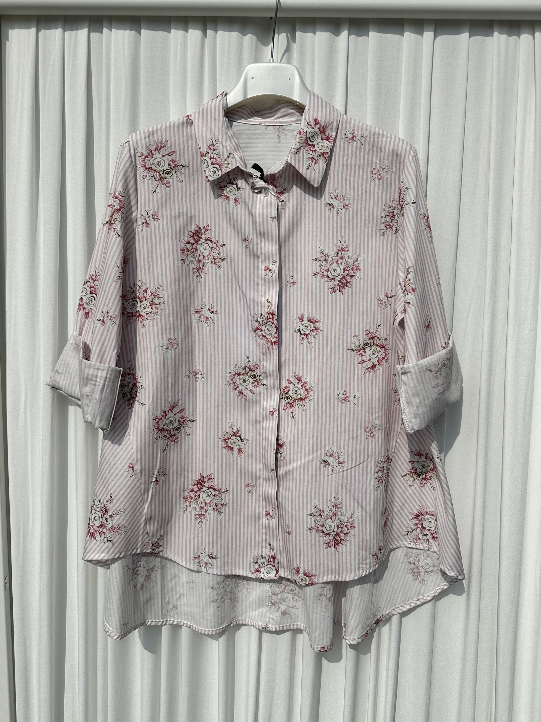 Wholesaler ARITA - Striped shirt with floral print