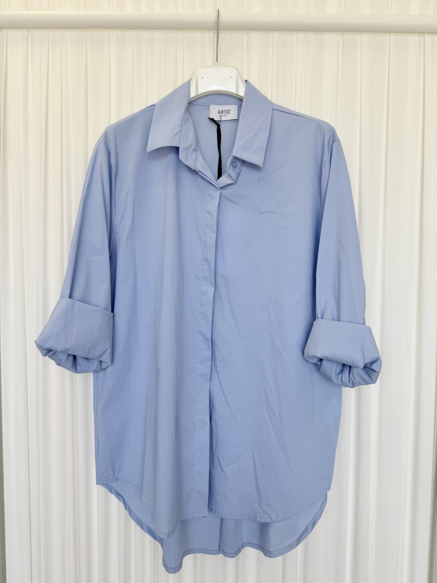 Wholesaler ARITA - Long solid color shirt