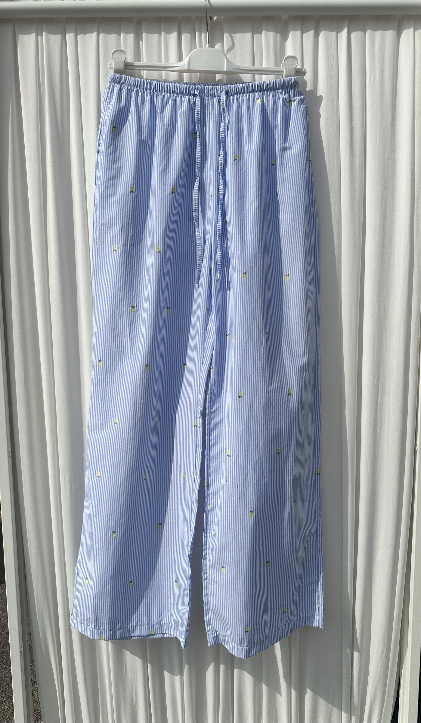 Wholesaler ARITA - Striped pants with lemon print