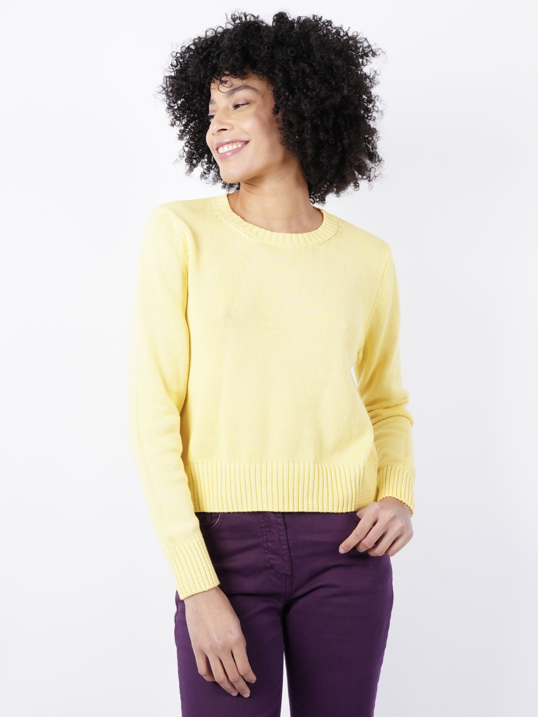 Grossista ARITA - Maglia in cotone a girocollo