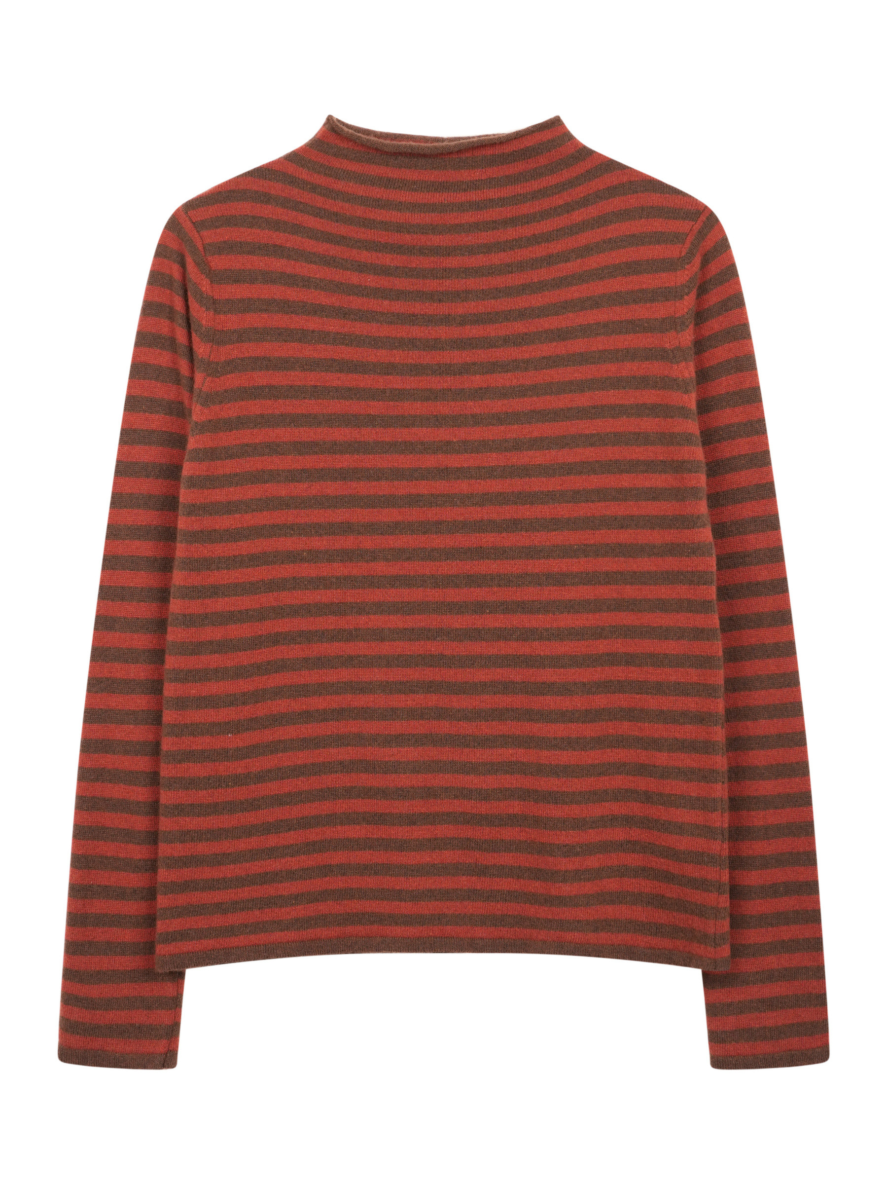Wholesaler ARITA - Striped sweater with turtleneck
