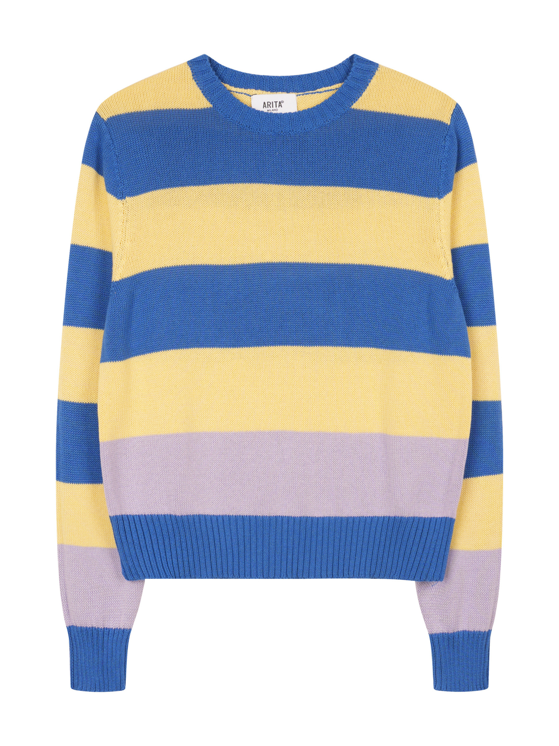 Wholesaler ARITA - Striped cotton sweater