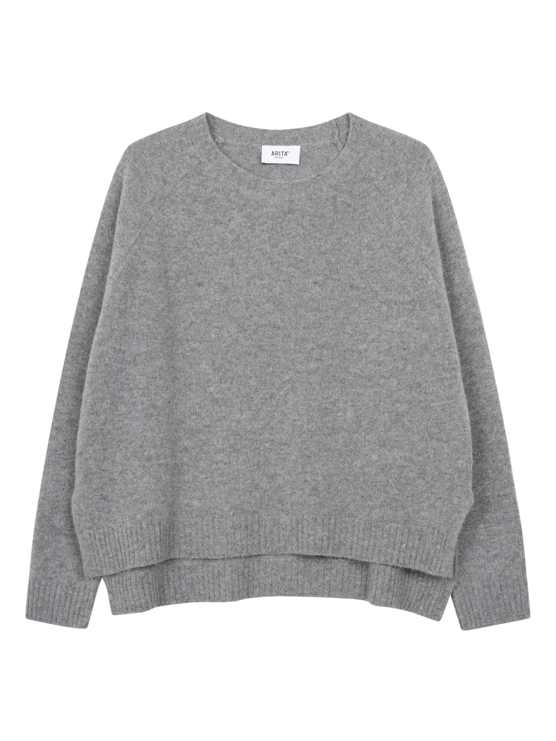 Wholesaler ARITA - Wool sweater with side slits