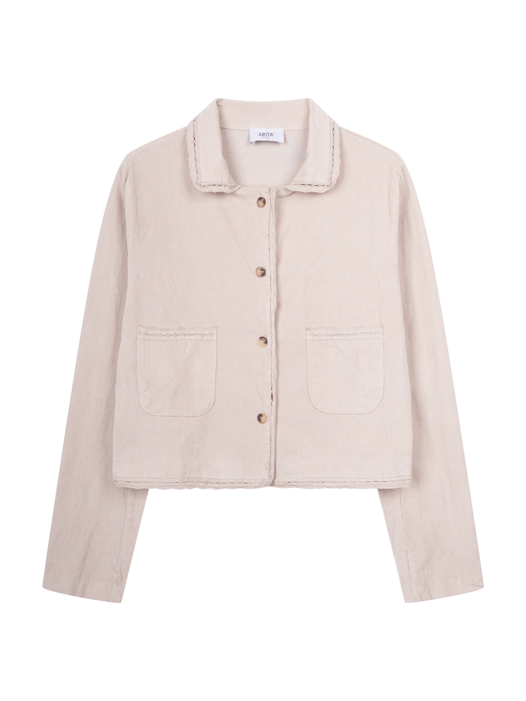 Wholesaler ARITA - Cotton velvet jacket