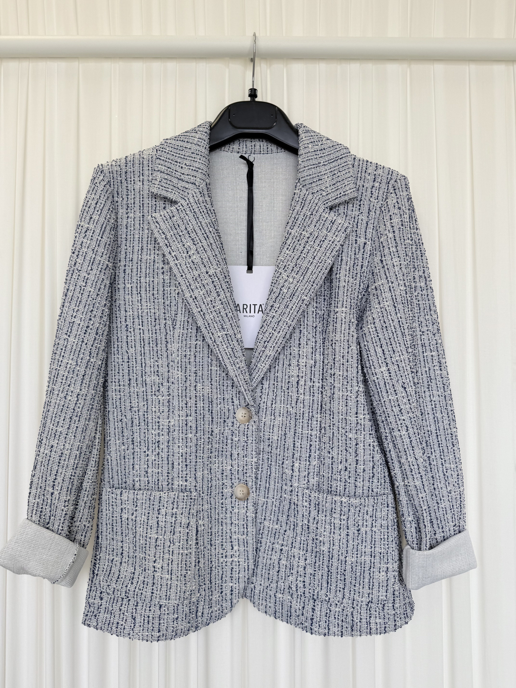 Wholesaler ARITA - Single-breasted tweed jacket