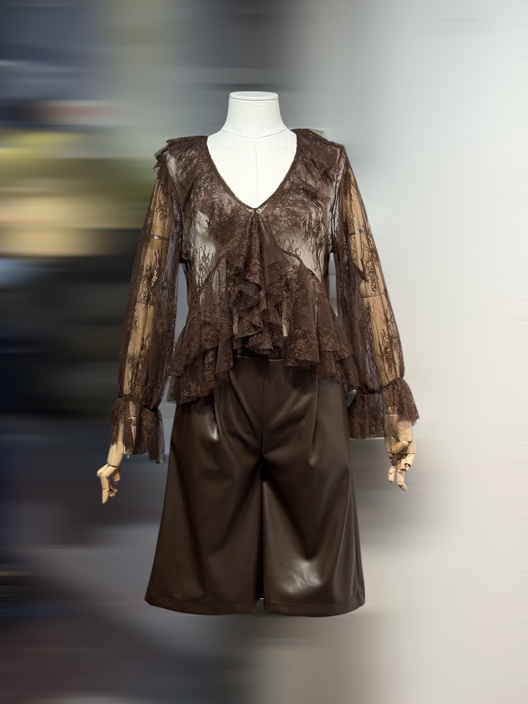 Wholesaler AROMA - Faux bermuda shorts