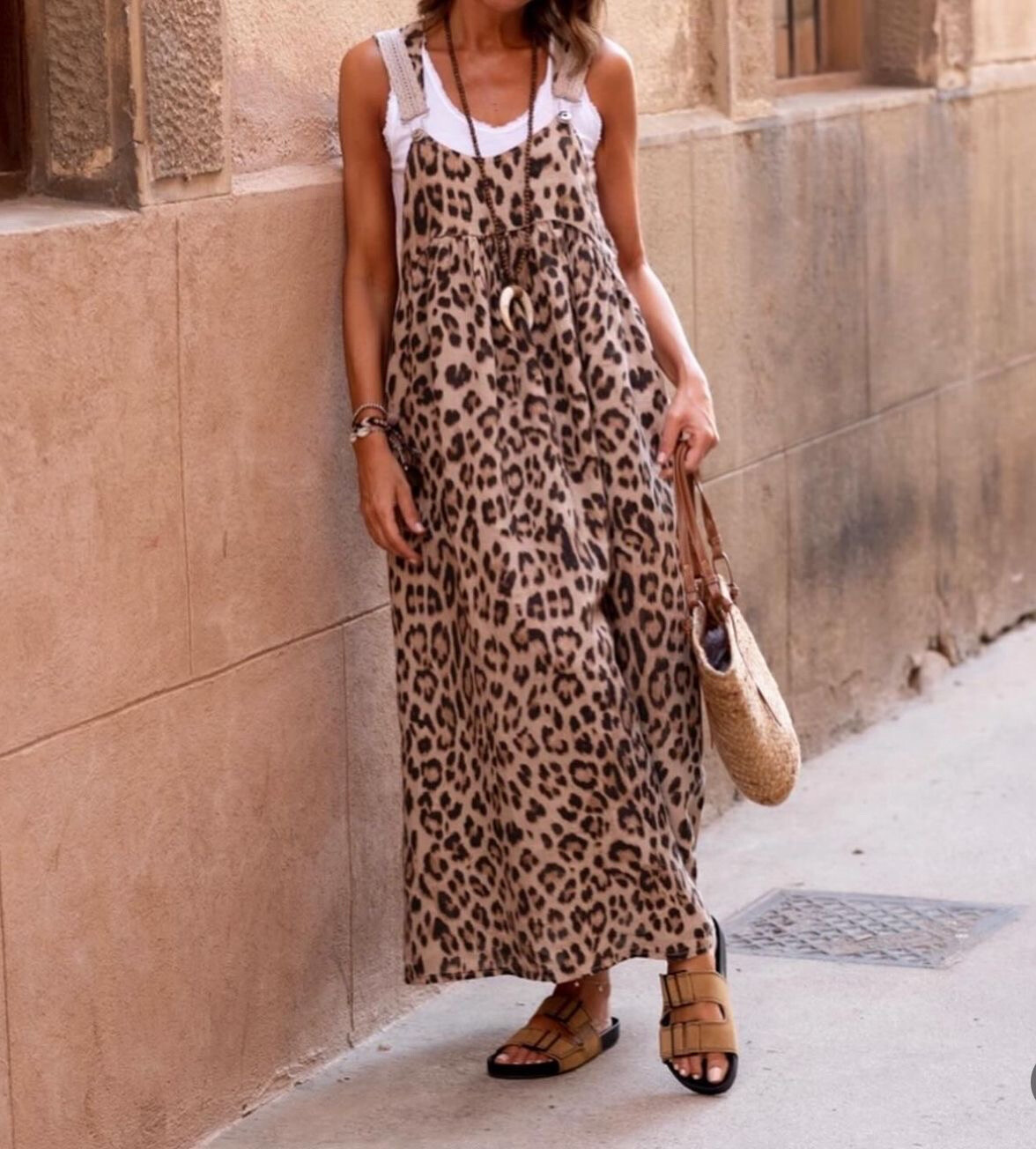 Großhändler AROMA - Leoparden Kleid